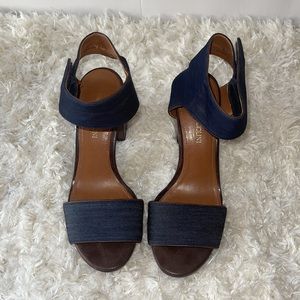 Enzo Angiolini Denim Sandal